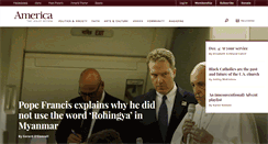 Desktop Screenshot of americamagazine.org